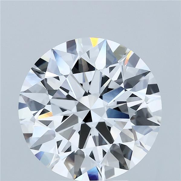 4.06ct Round E VVS2 Lab Created Diamond