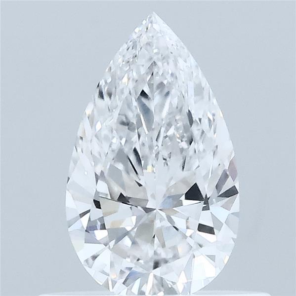 0.52ct Pear E VVS2 Lab Created Diamond