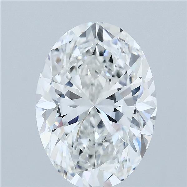 2.84ct Oval E VVS2 Lab Created Diamond