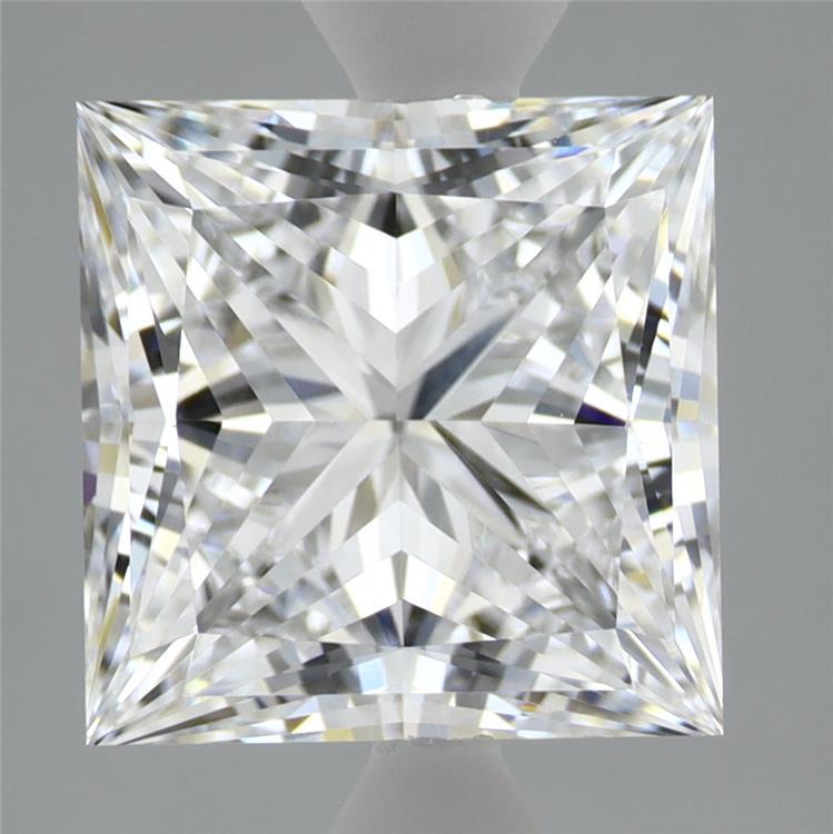 3.37ct Princess D VVS1 Lab Created Diamond