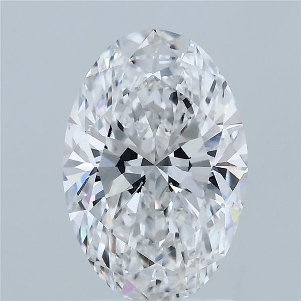 2.06ct Oval E VVS2 Lab Created Diamond