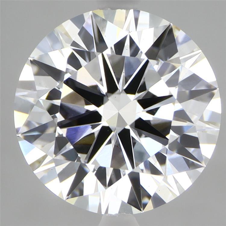 3.57ct Round E VS2 Lab Created Diamond