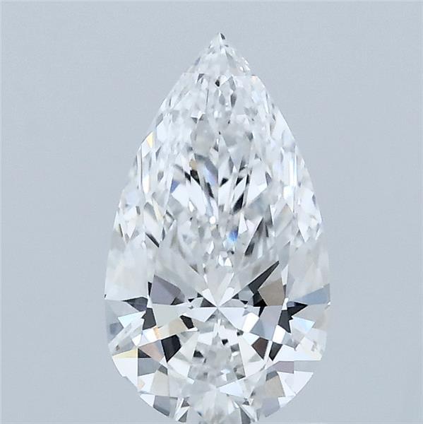 1.02ct Pear E VVS1 Lab Created Diamond