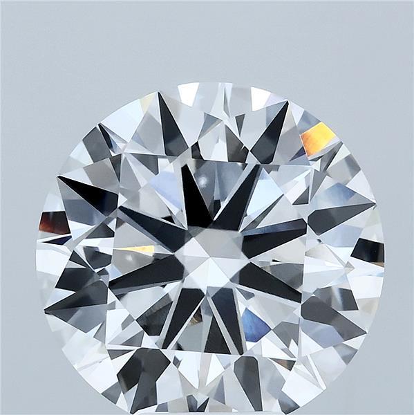 7.02ct Round E VVS2 Lab Created Diamond