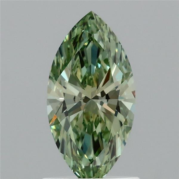 1.07ct Marquise FANCY VIVID GREEN VVS2 Lab Created Diamond