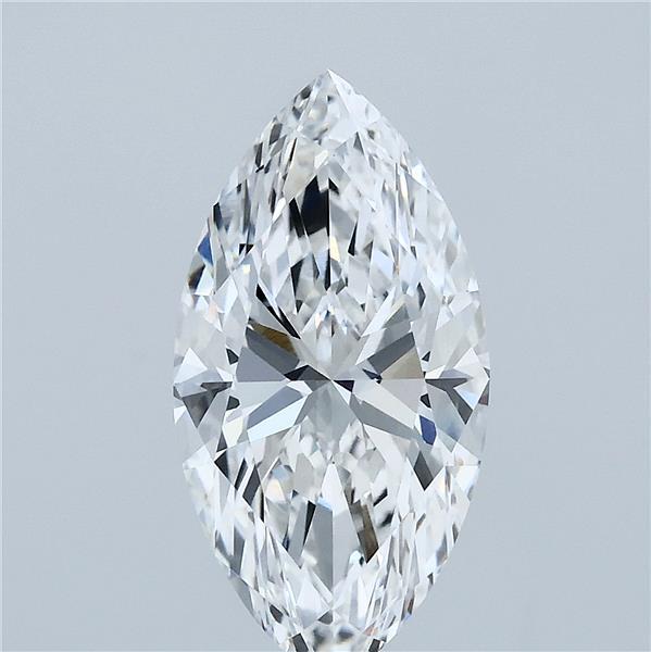 3.03ct Marquise E VVS2 Lab Created Diamond