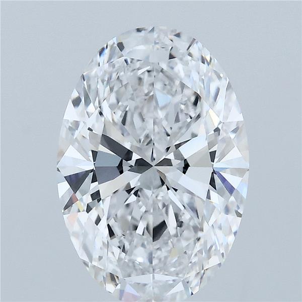 3.01ct Oval D VVS2 Lab Created Diamond