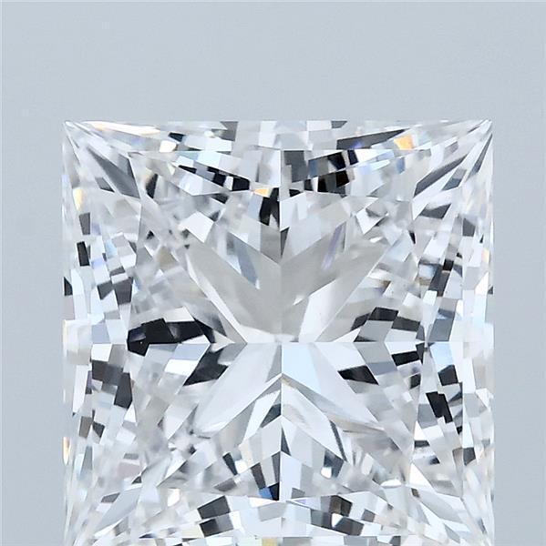 4.58ct Princess D VVS2 Lab Created Diamond