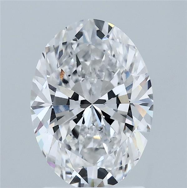 2.04ct Oval E VVS2 Lab Created Diamond