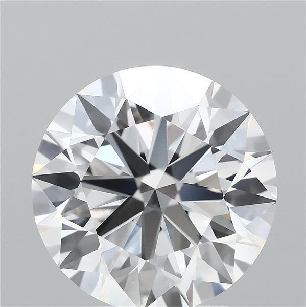 3.09ct Round D VVS1 Lab Created Diamond