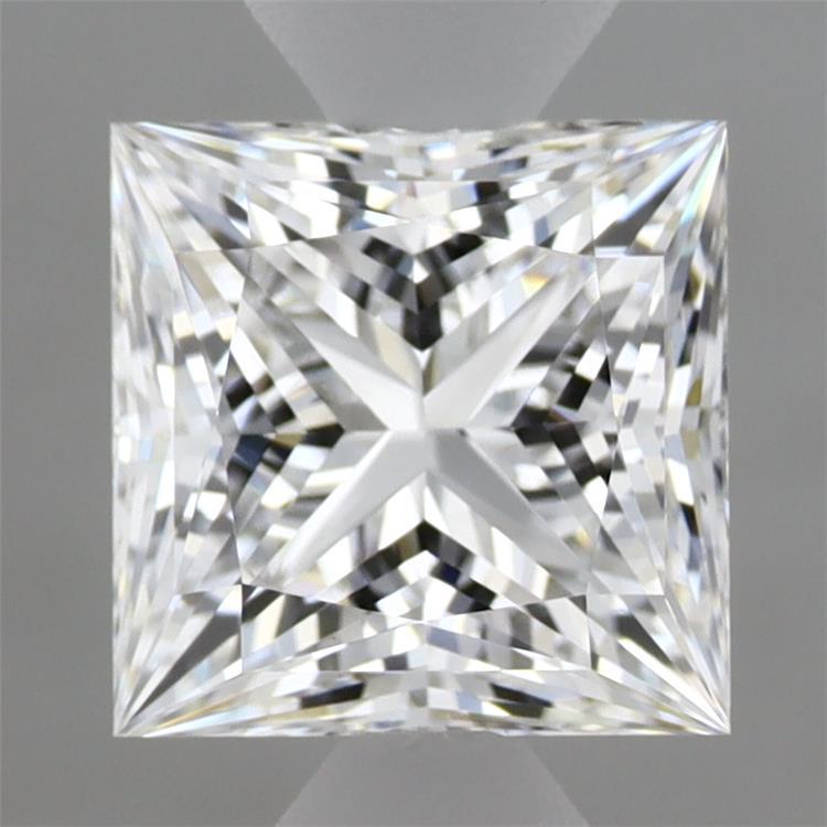 1.59ct Princess D VVS2 Lab Created Diamond