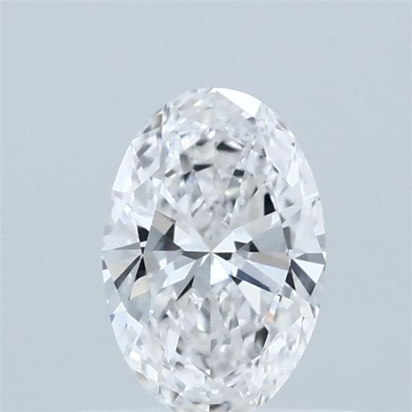 0.53ct Oval D VVS2 Lab Created Diamond