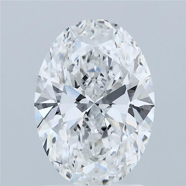 2ct Oval E VVS2 Lab Created Diamond