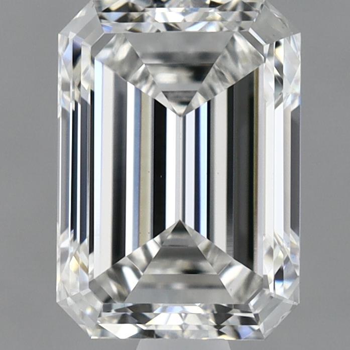 1.38ct Emerald F VVS2 Lab Created Diamond