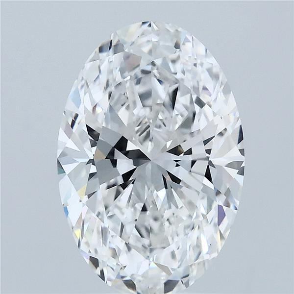 2.7ct Oval E VVS2 Lab Created Diamond