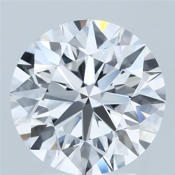 3.51ct Round E VVS2 Lab Created Diamond