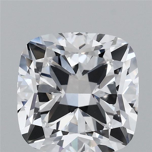 3.22ct Cushion D VVS2 Lab Created Diamond