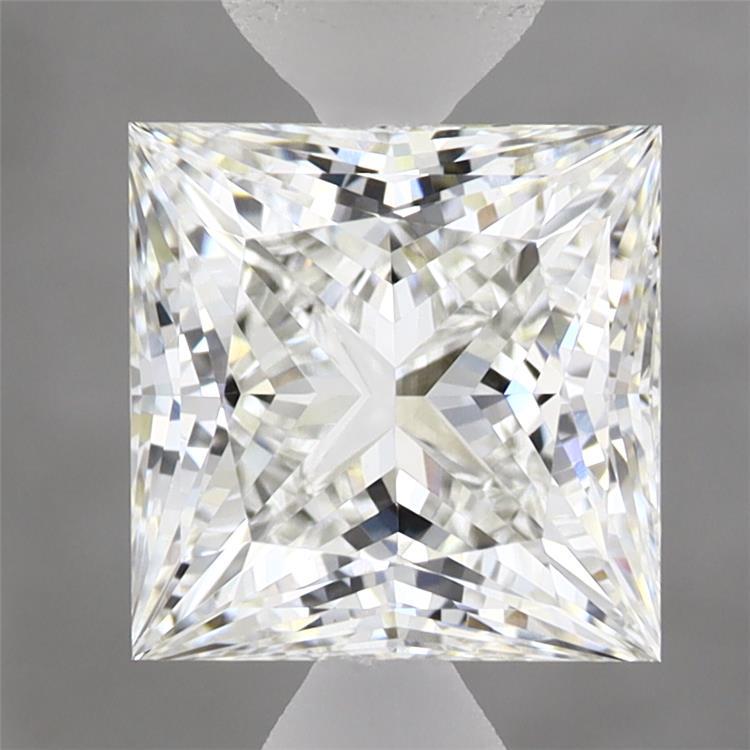 2.52ct Princess F VVS2 Lab Created Diamond