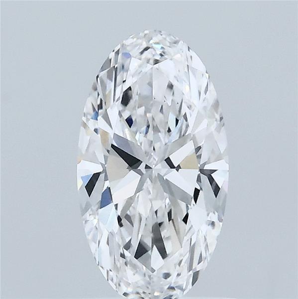 1.01ct Oval D VVS2 Lab Created Diamond