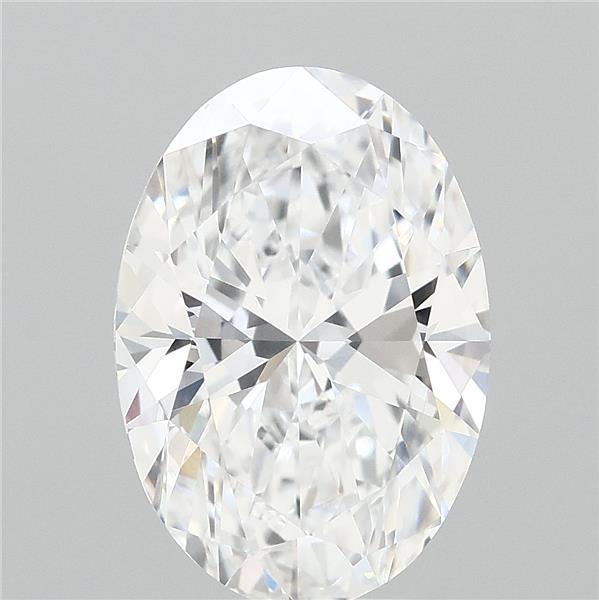 3.72ct Oval D VVS1 Lab Created Diamond