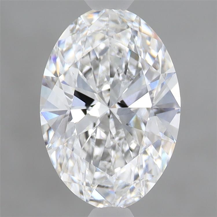 1.6ct Oval D VVS1 Lab Created Diamond