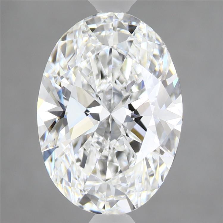 3ct Oval E VVS2 Lab Created Diamond