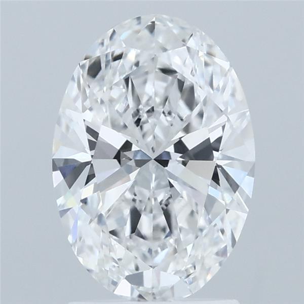 1.89ct Oval D VVS2 Lab Created Diamond