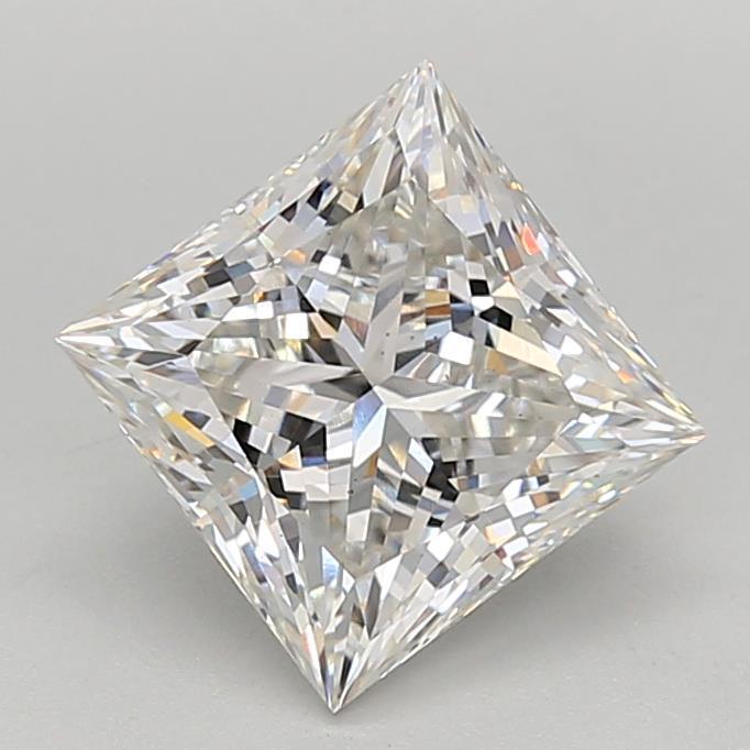 3.05ct Princess G VS1 Lab Created Diamond