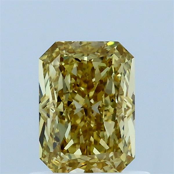 1.02ct Radiant FANCY INTENSE YELLOW VS1 Lab Created Diamond