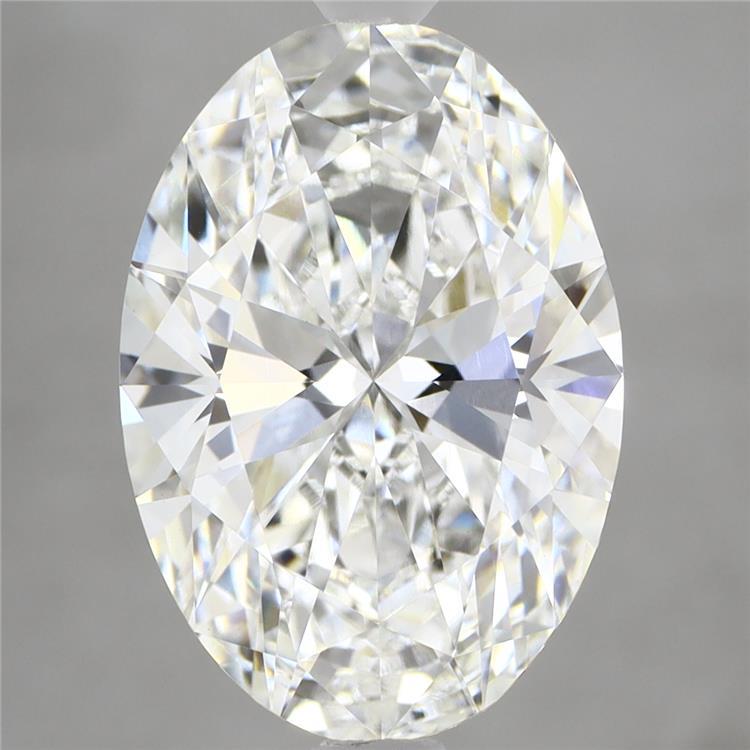 5.09ct Oval E VVS2 Lab Created Diamond