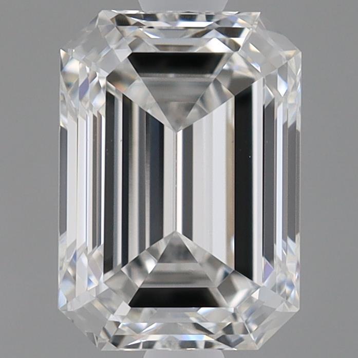 0.92ct Emerald E VVS2 Lab Created Diamond