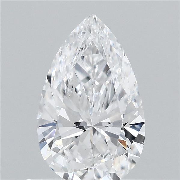 0.64ct Pear D VS1 Lab Created Diamond