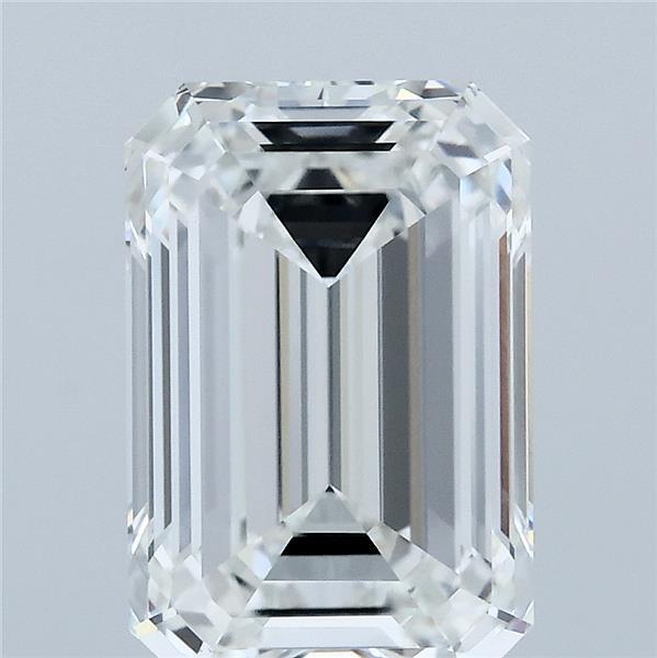 4.06ct Emerald E VVS1 Lab Created Diamond