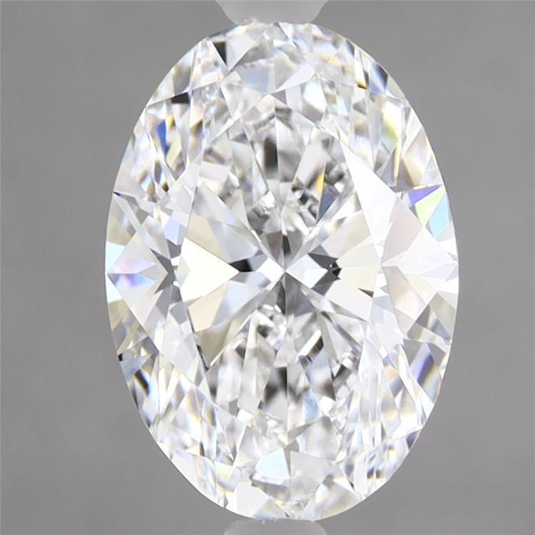 2.1ct Oval D VVS2 Lab Created Diamond