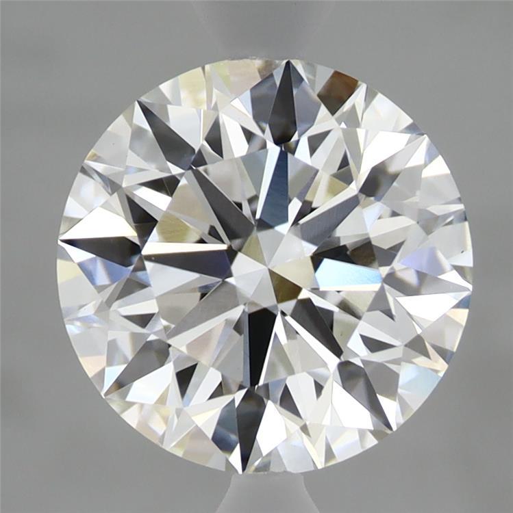 2.84ct Round E VVS2 Lab Created Diamond