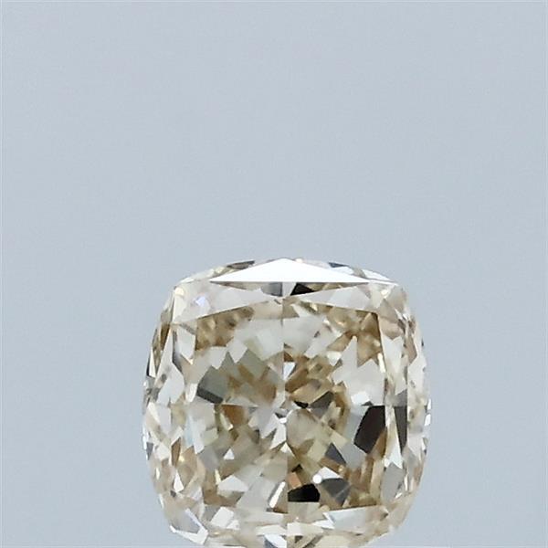 0.52ct Cushion LIGHT YELLOW VVS2 Lab Created Diamond