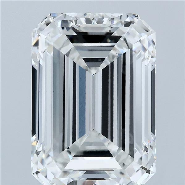 7.01ct Emerald F VS1 Lab Created Diamond