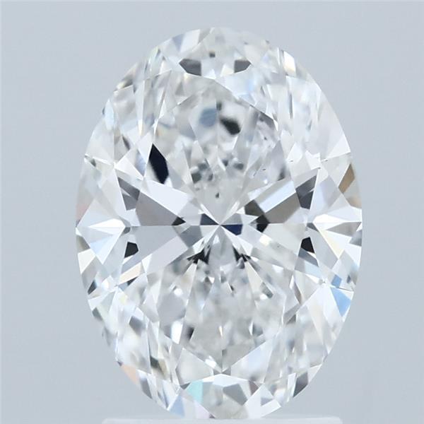 2ct Oval E VS1 Lab Created Diamond
