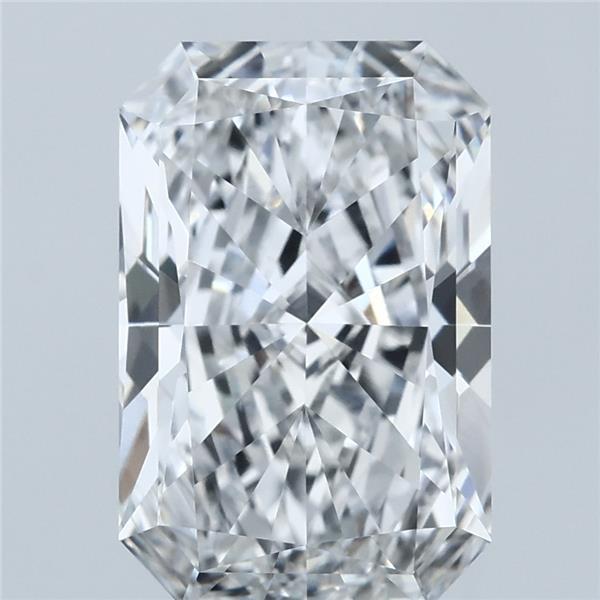 4.01ct Radiant E VVS1 Lab Created Diamond