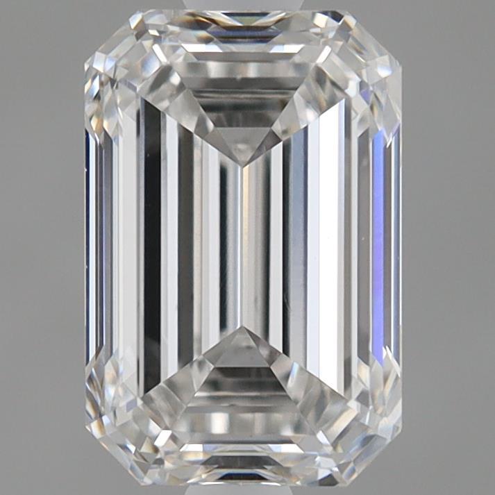 0.97ct Emerald E VS1 Lab Created Diamond