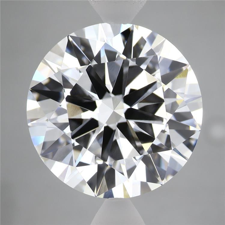 6.76ct Round E VVS2 Lab Created Diamond