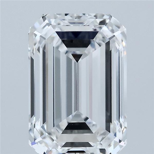 4.05ct Emerald D VVS2 Lab Created Diamond