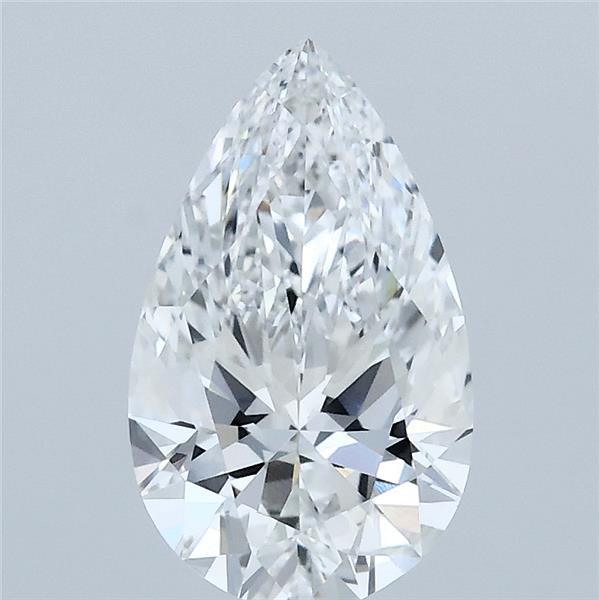 1.51ct Pear E VVS2 Lab Created Diamond