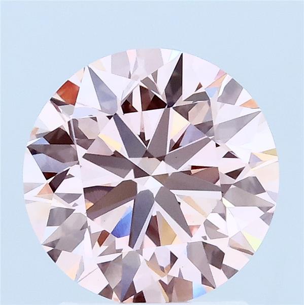 2ct Round FANCY INTENSE PINK VVS2 Lab Created Diamond