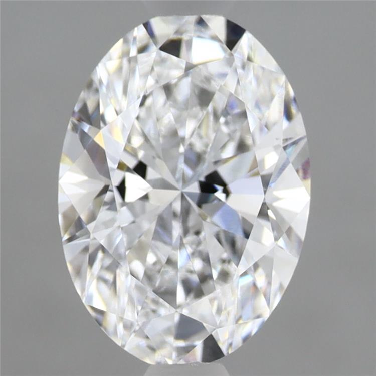 2.08ct Oval D VVS2 Lab Created Diamond