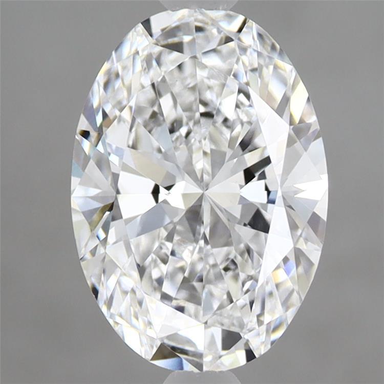 2.03ct Oval D VVS2 Lab Created Diamond