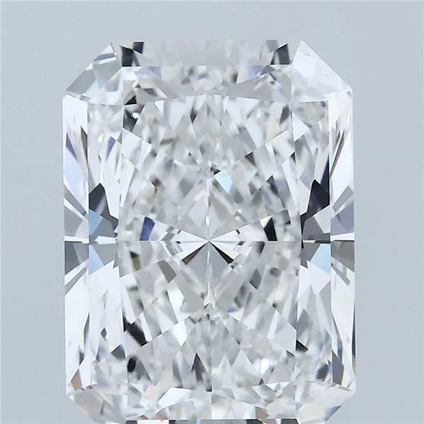4.25ct Radiant E VVS2 Lab Created Diamond