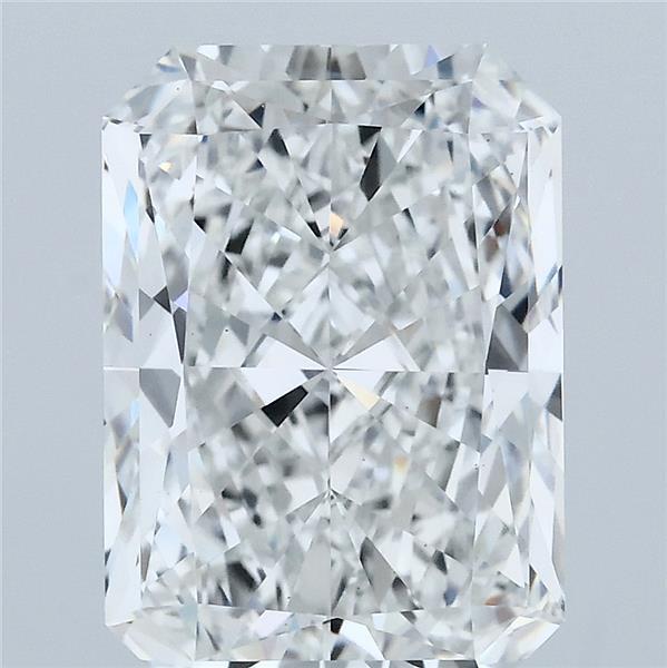 4.42ct Radiant F VVS2 Lab Created Diamond