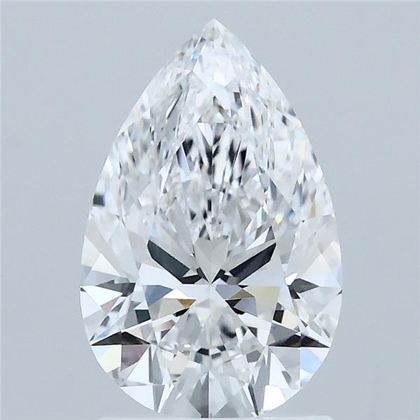 1.57ct Pear D VVS2 Lab Created Diamond