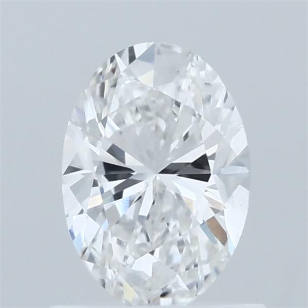 0.83ct Oval E VVS2 Lab Created Diamond